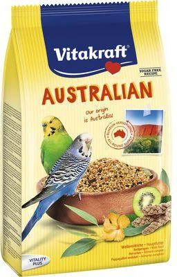 Paukščių maistas - VITAKRAFT Australijos papūgos papūgos 800g grūdų be sojų