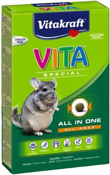 Vitakraft Vita special regular 600g šinšilų suaugusių pašaras