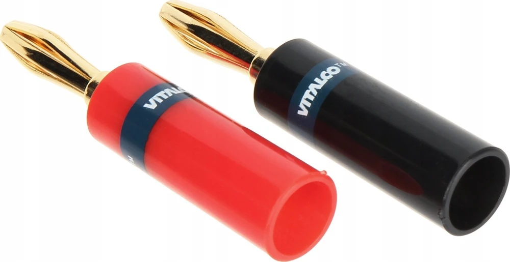 BANANŲ KIŠTUČIŲ PORA BAN-PLUG-V1 Raudonas + Juodas VITALCO