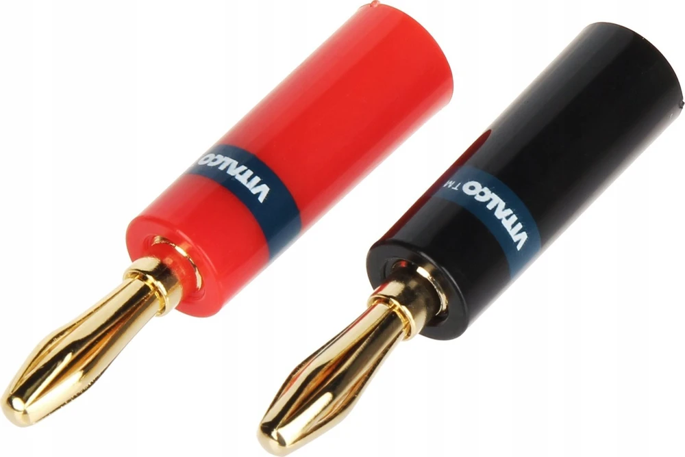 BANANŲ KIŠTUČIŲ PORA BAN-PLUG-V1 Raudonas + Juodas VITALCO