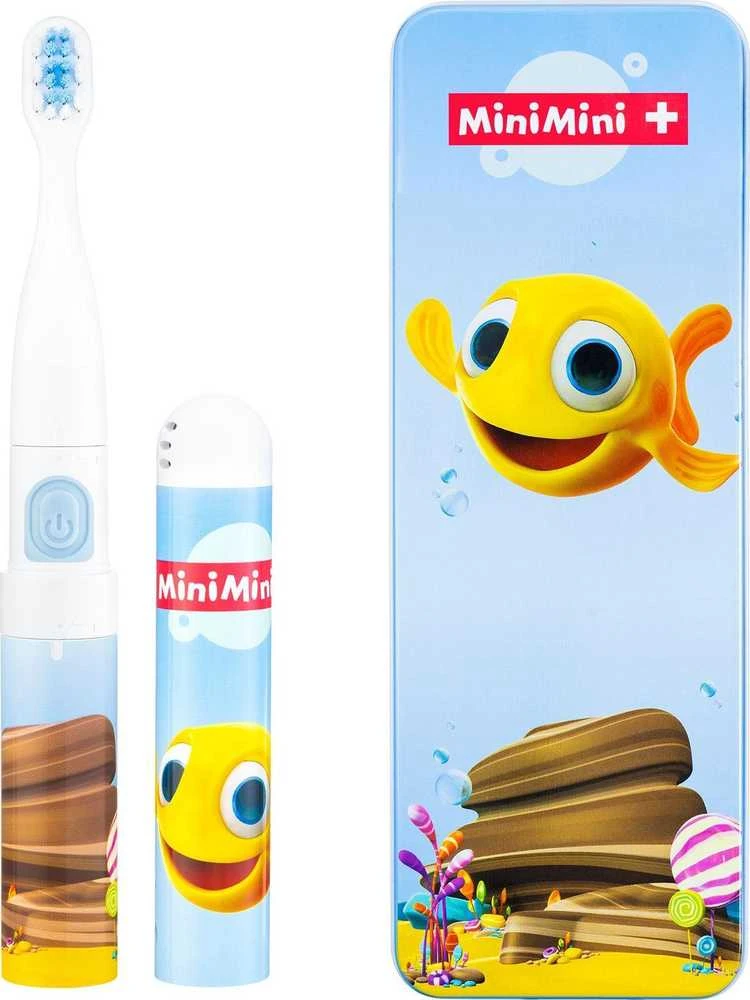 Dantų šepetėlis Šepetėlis Vitammy Smile MiniMini+ Rybka Žydra