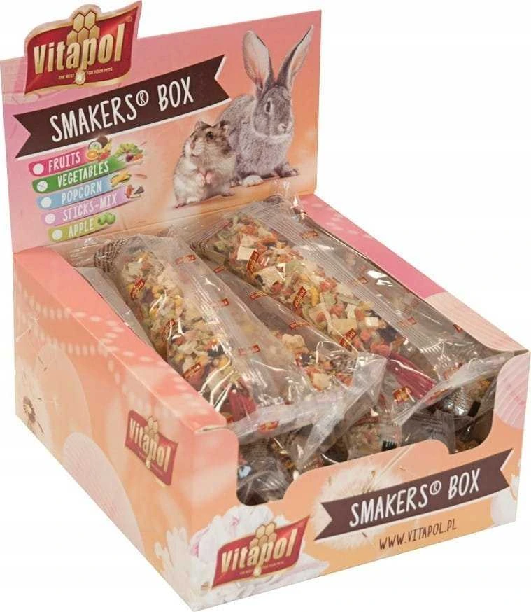 Vitapol SMAKERS BOX graužikams I KRÓLIKA 12szt/box
