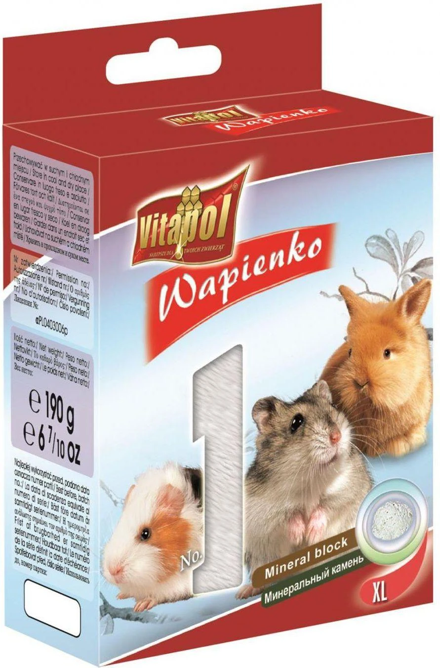 Vitapol mineralinis akmuo graužikams ir triušiams natūralus 190g