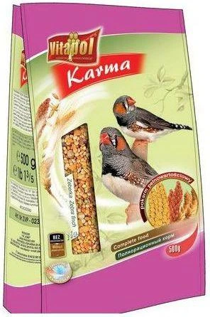 Vitapol visavertis lesalas zebrinėms amadinoms ir egzotiniams paukščiams 500g