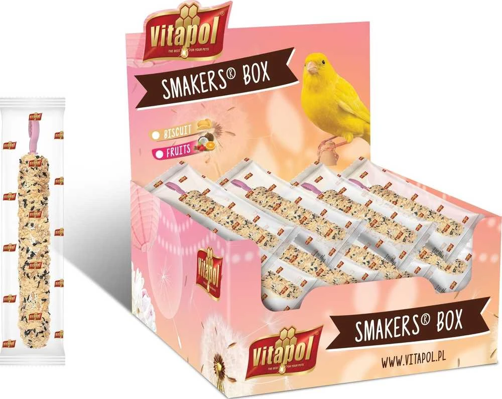 Vitapol SMAKERS KEMPINĖS DĖŽĖ KONNERIUI 12 vnt / dėžutė