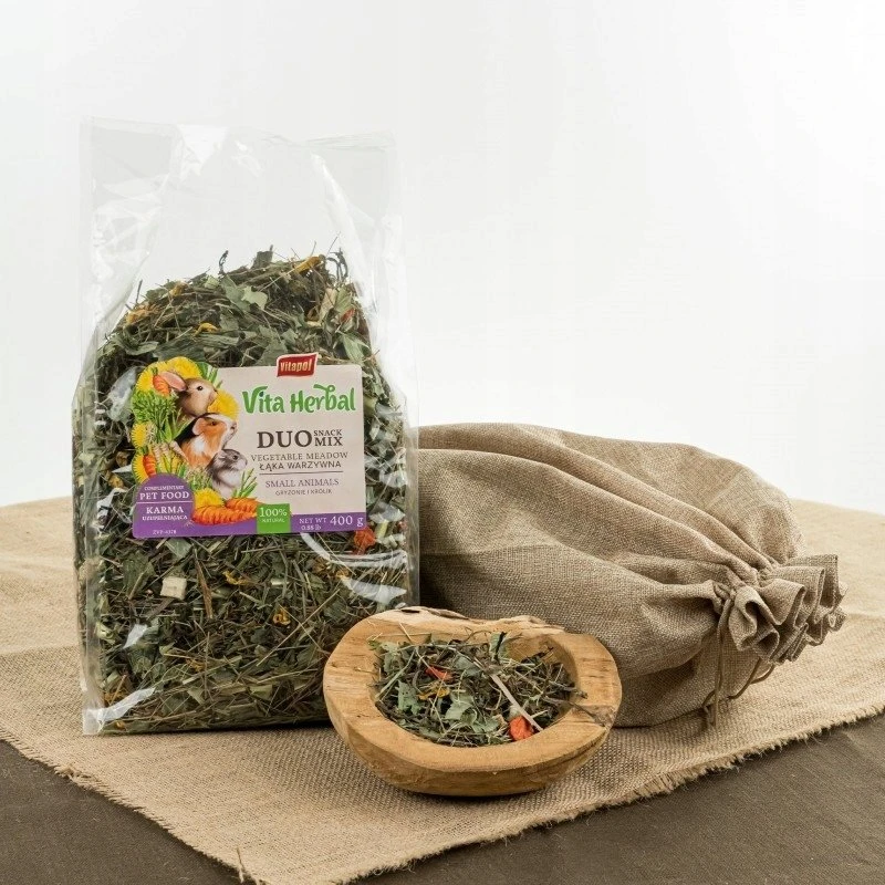 Vitapol Vita Herbal Duo Snack - daržovių pieva graužikams ir triušiams 400g