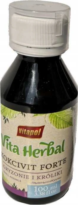 Vitapol Vita Herbal dla gryzoni i królika, kokcivit forte 100ml