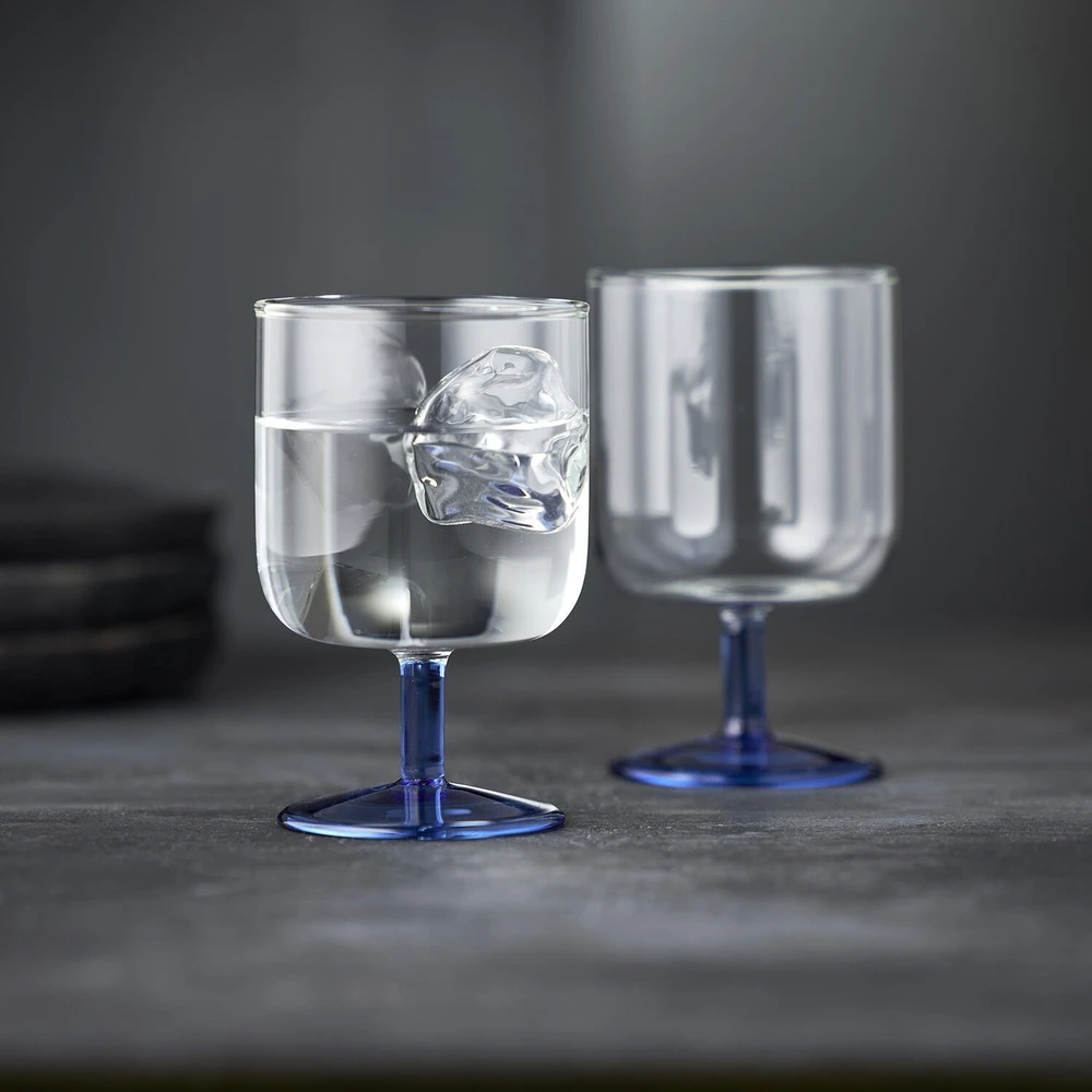 Vyno taurės Lyngby Glas Torino Clear/Mėlyna