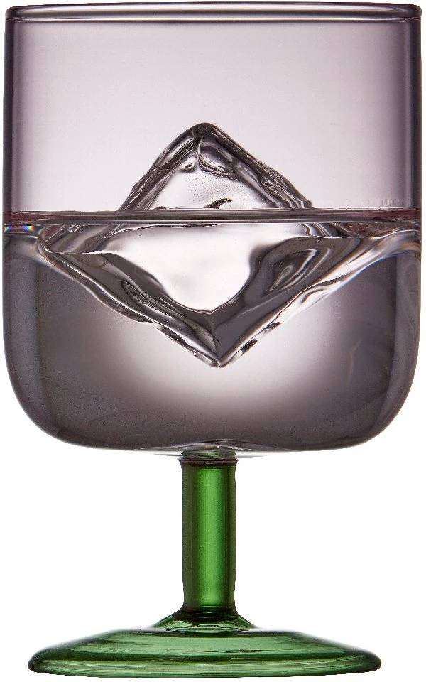 Vyno taurės Lyngby Glas Torino Rožinė/Žalias