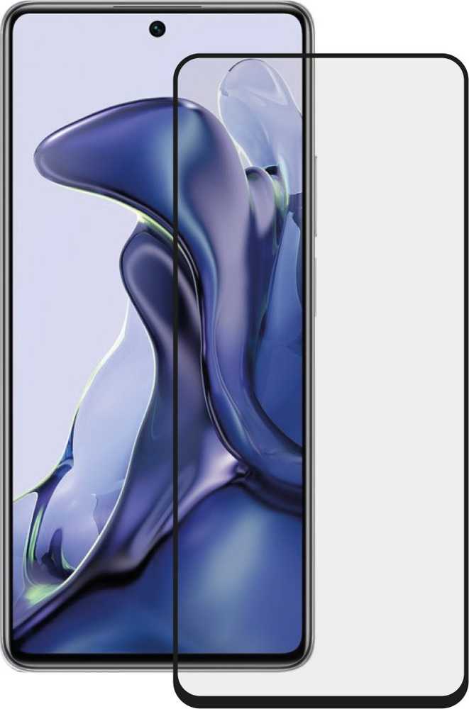 Vivanco Vivanco Full, Clear screen protector, Xiaomi, 11T, 11T Pro, Dirt resistant, Impact resistant, Scratch resistant, Shatterproof, Juodas, Transparent, 1 pc(s)