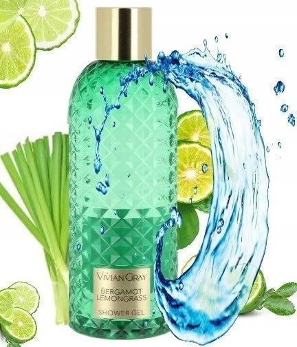 Vivian Gray Bergamot & Lemongrass dušo želė (Dušo želė), 300 ml