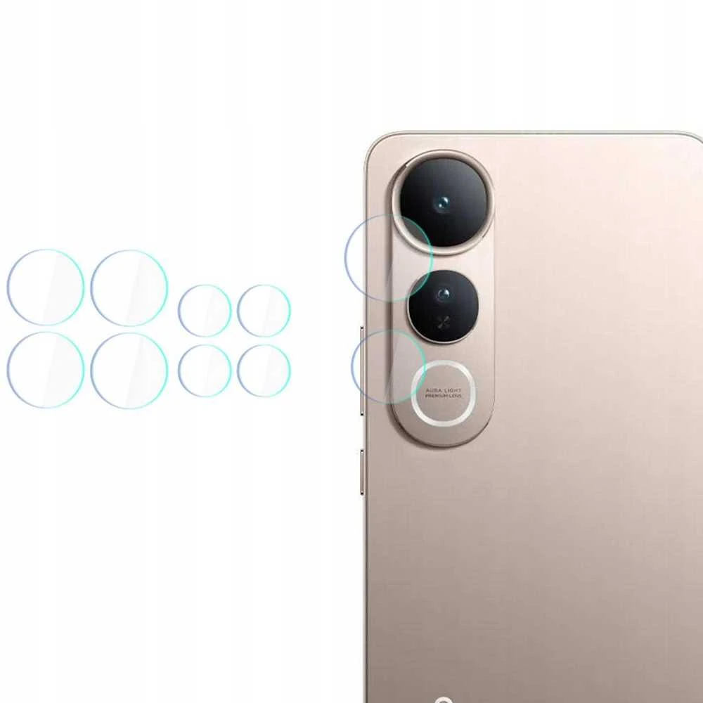 3Mk apsauga 3mk objektyvo apsauga hibridinis stiklas, skirtas „Vivo V50 Lite 4G“ kameros objektyvui