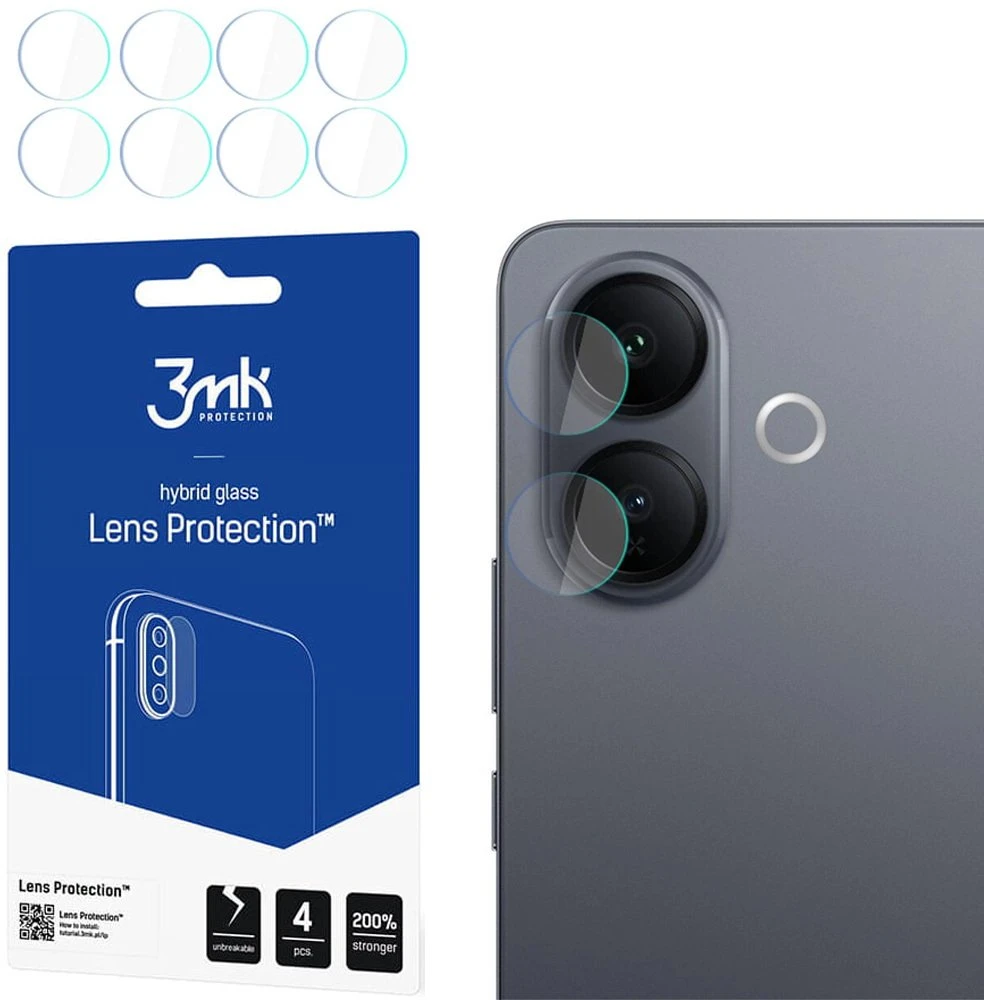 3Mk apsauga „Vivo V60 Lite 5G“ – 3mk objektyvo apsauga