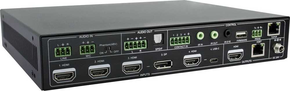 Šakotuvas „VivoLink 4K 6x1“ pristatymo perjungiklis
