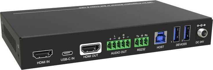 VivoLink 4K pristatymas HDMI ir AV adapteris