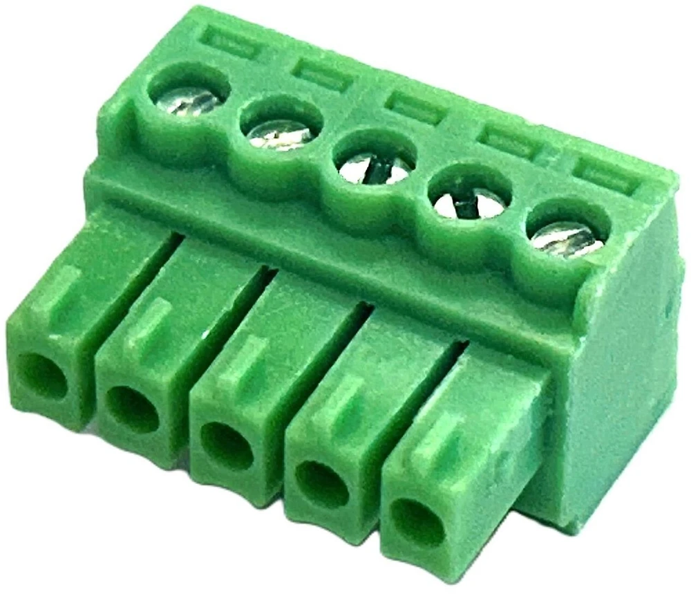 VivoLink 5 PIN Žalias „Phoenix“ tipo jungtis