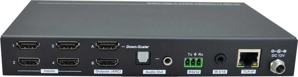 Šakotuvas „VivoLink HDMI 2.0 4x2“, „Matrix Motor“,