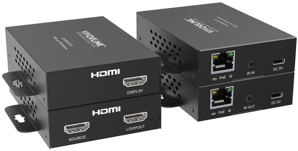 System przekazu sygnału AV VivoLink HDMI over IP/PoE Transmitter