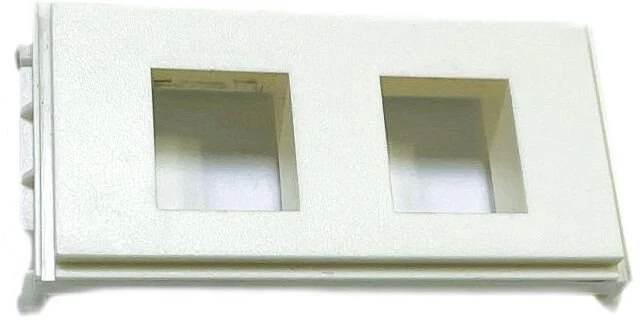 VivoLink Outlet Panel for 2 x Keystone