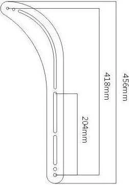 „VivoLink Soundbar“ laikiklis, skirtas nuo 32 colių iki 70 colių