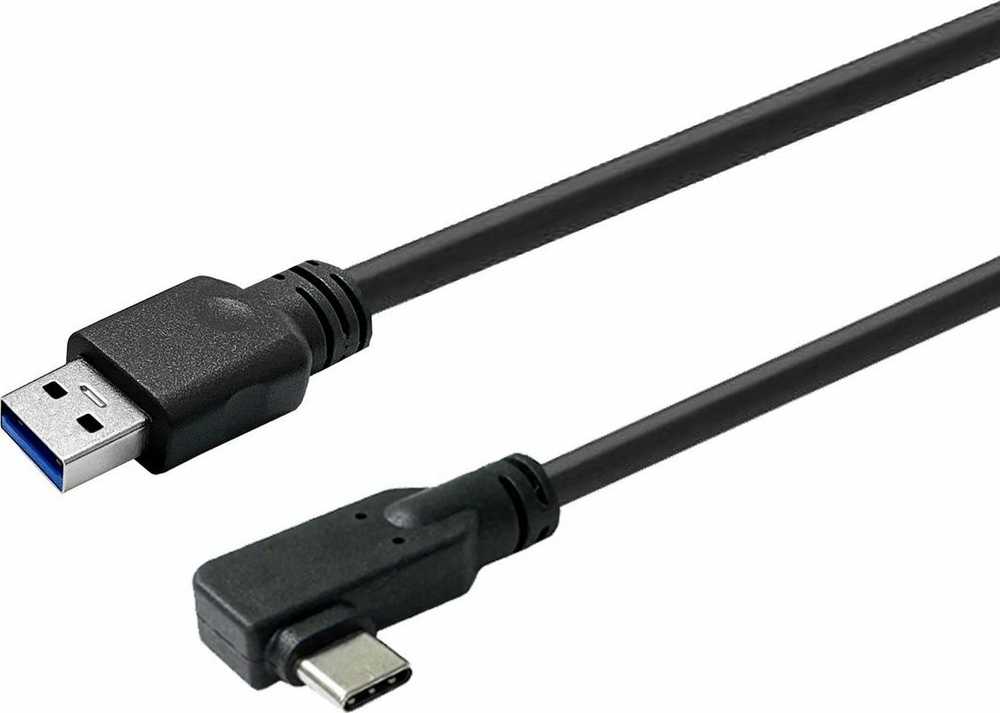 Kabelis USB VivoLink USB-A - USB-C 2 m Juodas (USB-A į USB-C kabelis 2 m)