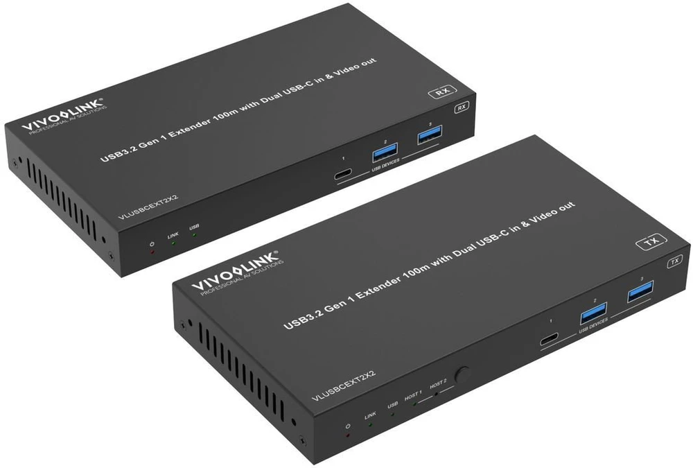 Przełącznik VivoLink USB3.2 Gen 1 Extender (100m)