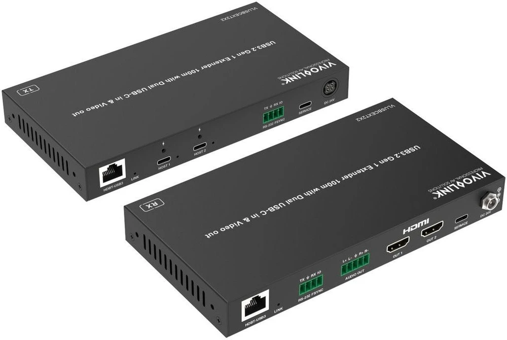 Przełącznik VivoLink USB3.2 Gen 1 Extender (100m)
