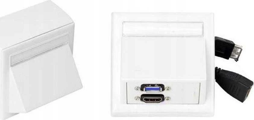 VivoLink maitinimo lizdas su HDMI ir USB jungtimis