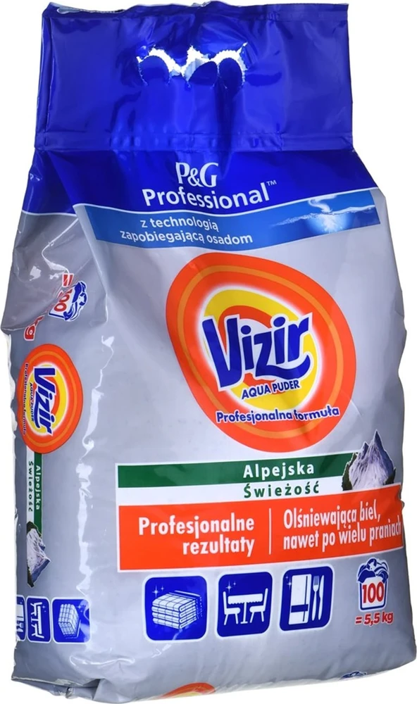 Vizir įprasti af skalbimo milteliai 5,5kg 100 skalbimų
