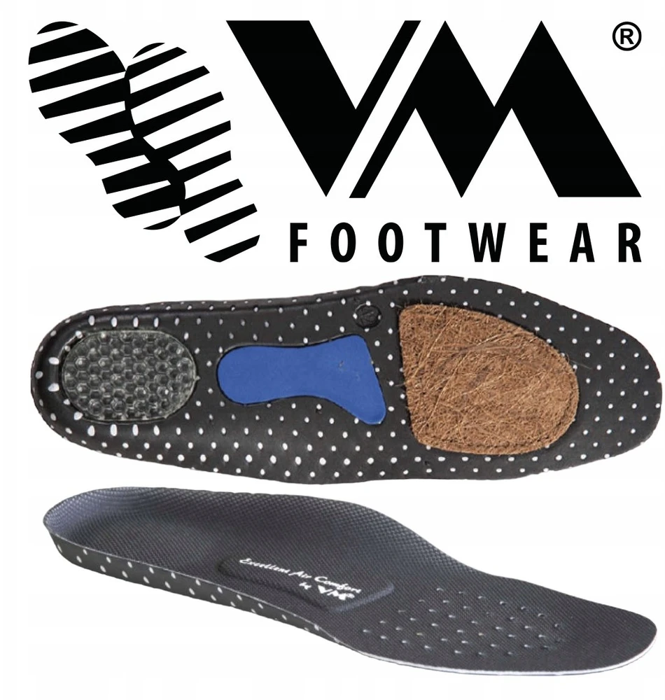 VM Footwear anatominis batų įdėklas VM FOOTWEAR dydis 36 juodas