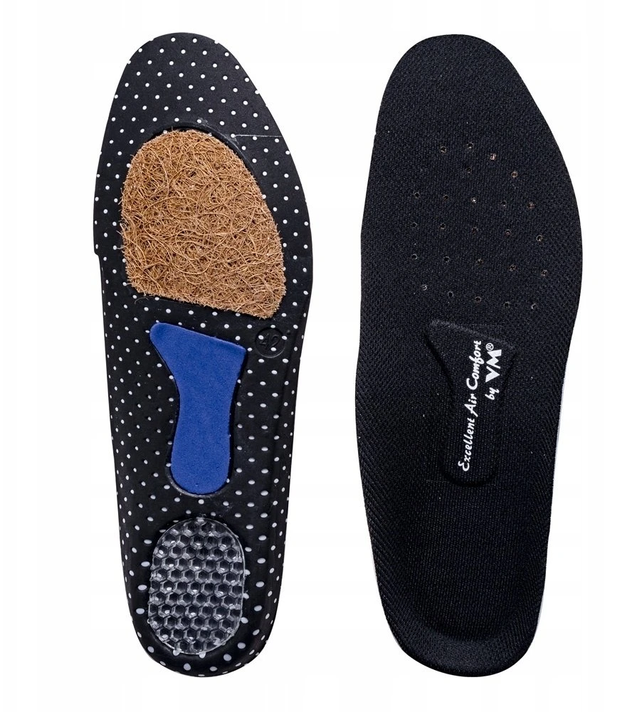 VM Footwear VM FOOTWEAR Anatominiai vidpadžiai, 38 dydis, juodi