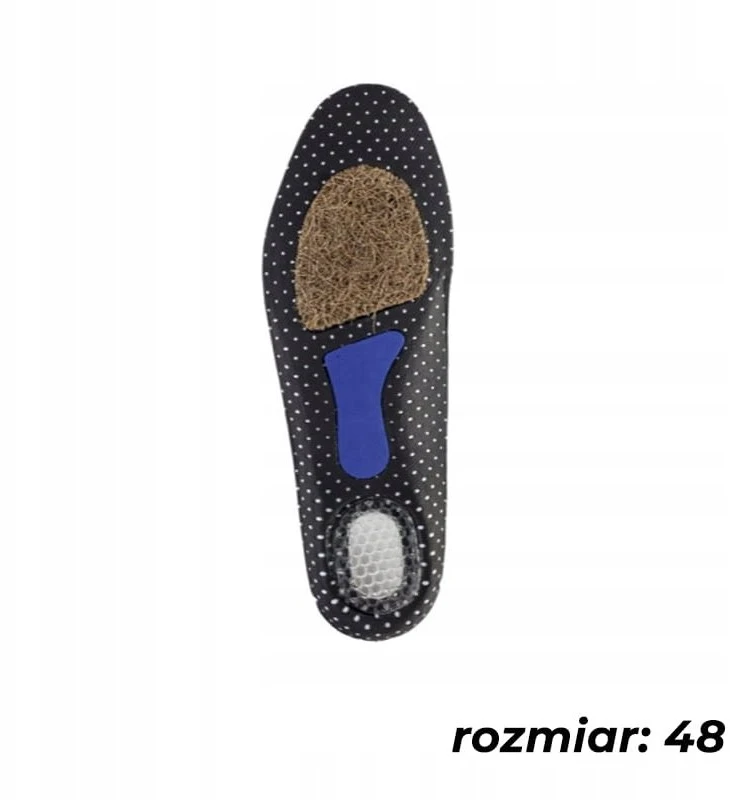 VM Footwear Anatominis batų įdėklas VM FOOTWEAR, dydis 48, juodas