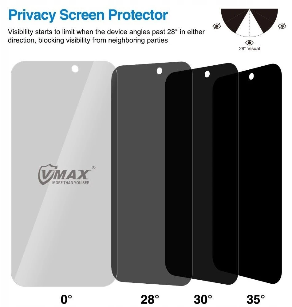 Vmax grūdintas stiklas 2,5D Normal Clear Glass, skirtas Xiaomi Redmi Note 12 4G / Note 12 5G