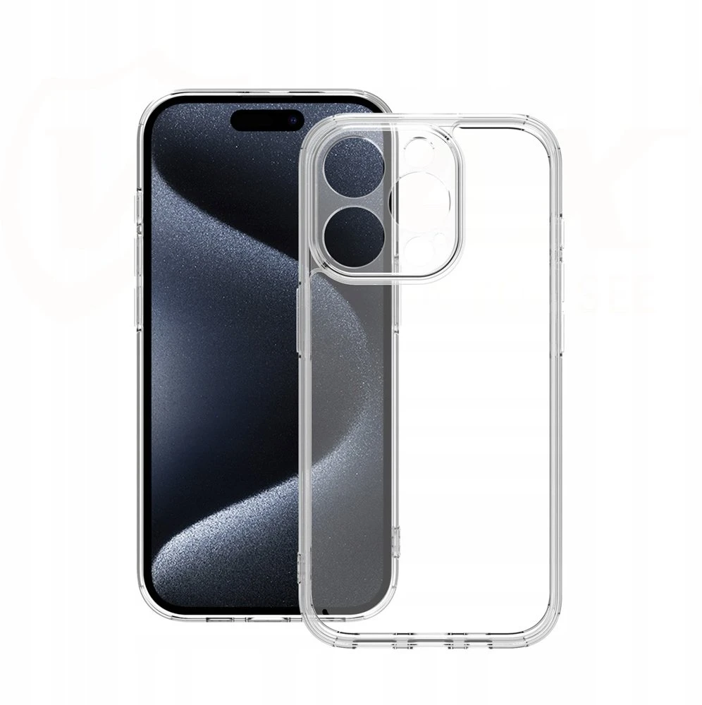 Vmax Acrylic Anti-drop Apple iPhone 12 Pro 6,1" dėklas telefonui skaidrus