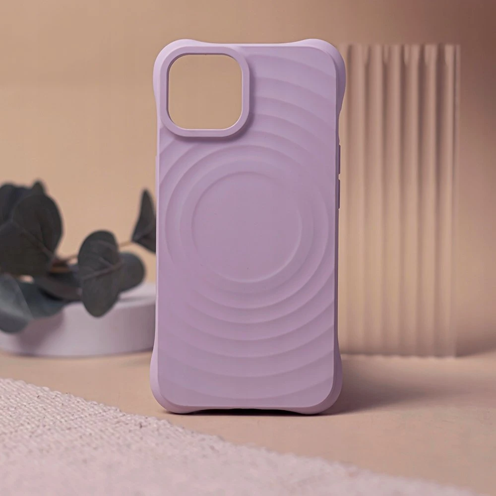 TFO "Circle Mag" dėklas "iPhone 13 Pro 6,1", šviesiai violetinės spalvos