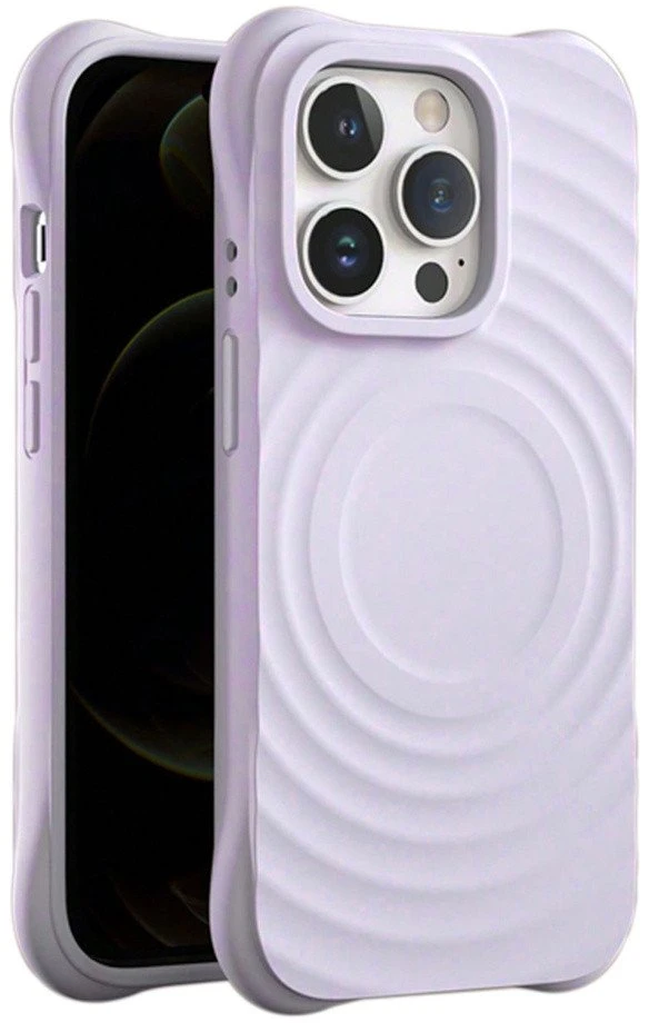 TFO "Circle Mag" dėklas "iPhone 15 Pro 6,1", šviesiai violetinės spalvos