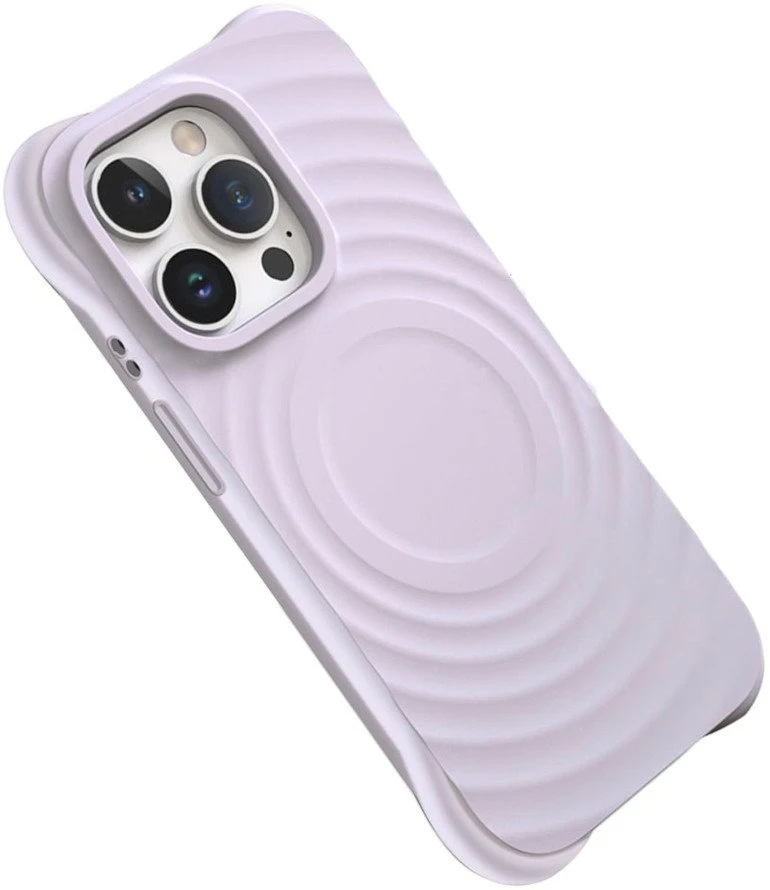 TFO "Circle Mag" dėklas "iPhone 15 Pro 6,1", šviesiai violetinės spalvos