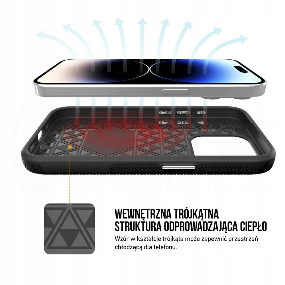 Vmax Triangle Samsung Galaxy S24 Plus dėklas telefonui rožinio aukso spalvos