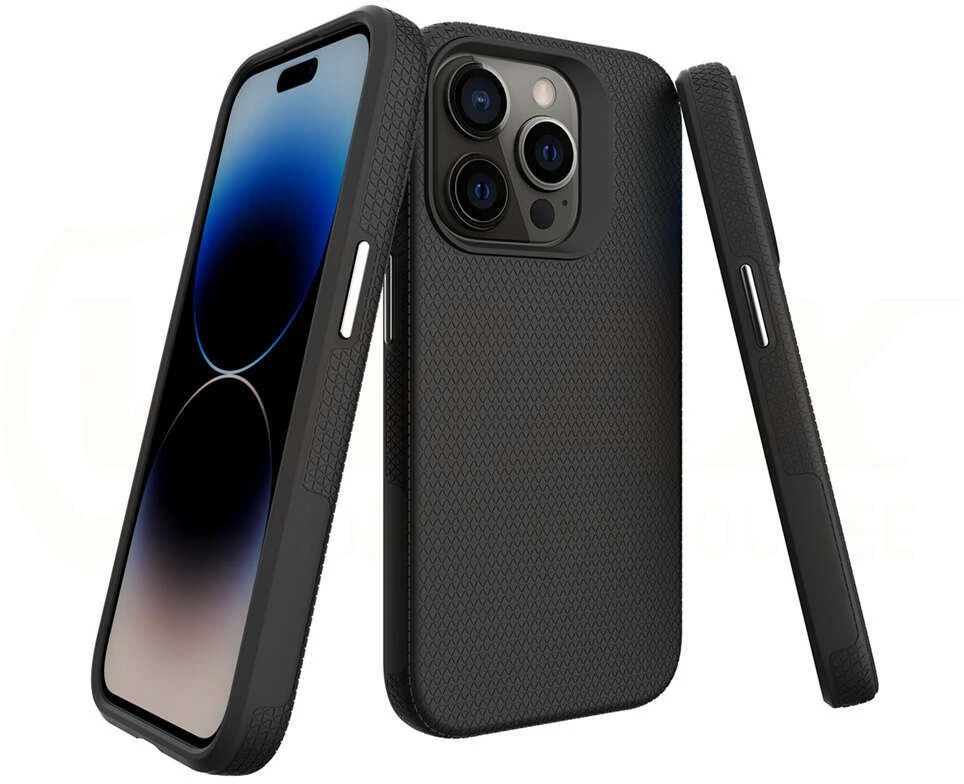 Vmax Triangle Apple iPhone 15 Plus 6,7" dėklas telefonui juodos spalvos