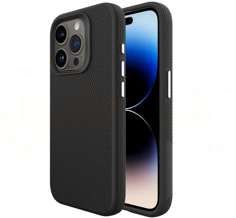Vmax Triangle Apple iPhone 15 Plus 6,7" dėklas telefonui juodos spalvos