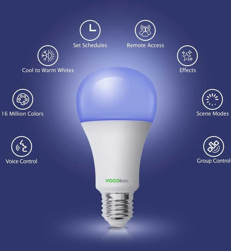 VOCOlinc - Spalvinga E27 LED lemputė