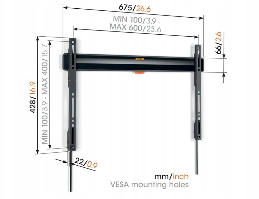 Vogels Vogel's products b.v., Nyderlandai VOGEL'S COMFORT TVM3603 TV Laikiklis