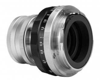 Voigtlander objektyvas Voigtlander APO Lanthar I 50 mm f/3,5, skirtas Leica M – sidabrinis