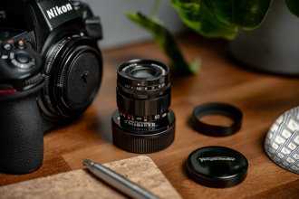 Voigtlander APO Lanthar II 50 mm f/3,5 objektyvas, skirtas „Leica M“ – juodas