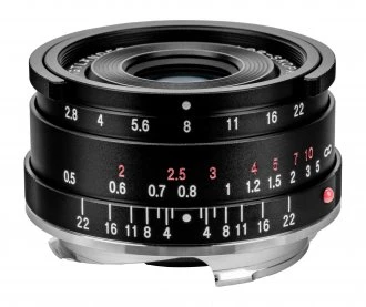 Voigtlander Color Skopar II 28 mm f/2,8 objektyvas Leica M - juodas