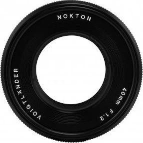 „Voigtlander Lens Nokton 40mm f/1.2“ objektyvas, skirtas „Nikon Z“