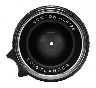 „Voigtlander Nokton II Vintage Line 28mm f/1.5“ objektyvas, skirtas „Leica M“ – juodas