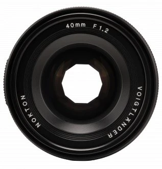 Voigtlander objektyvas Nokton 40 mm f/1,2, skirtas Canon RF