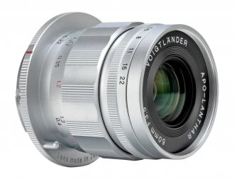 Voigtlander objektyvas Voigtlander APO Lanthar II 50 mm f/3,5 Leica M – sidabrinis