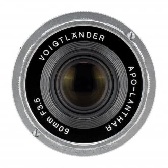 Voigtlander objektyvas Voigtlander APO Lanthar II 50 mm f/3,5 Leica M – sidabrinis
